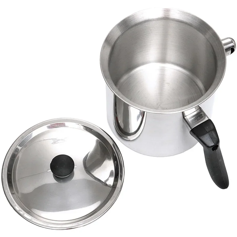 Stainless steel candle pot, wax boiling pot, milk pot, 1.5L water separated stew with handle, Resistant wax boiling pot
Stainless steel candle pot, wax boiling pot, milk pot, 1.5L water separated stew with handle, Resistant wax boiling pot
