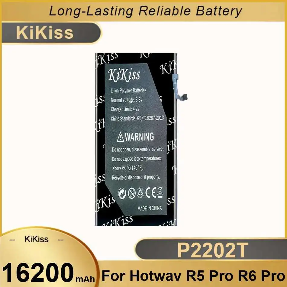 Стабильный аккумулятор для ноутбука 16200 мАч для Hotwav R5 R6 Pro R6Pro R5Pro P2202T
Стабильный аккумулятор для ноутбука 16200 мАч для Hotwav R5 R6 Pro R6Pro R5Pro P2202T