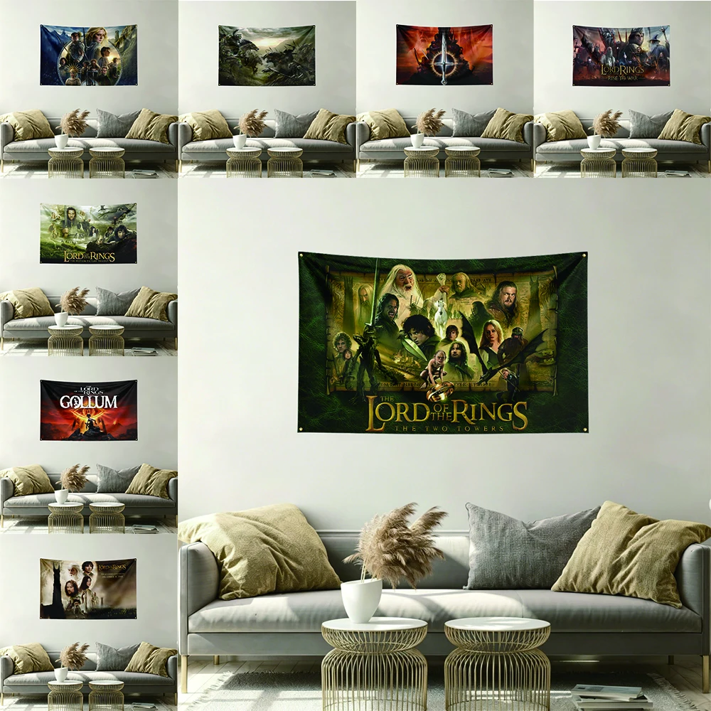 The L-Lord of the Rings Custom Flag Banner 3X5Ft Polyester Flag on Wall Tapestry Flaga Printing Bedroom Decoration With Grommets
The L-Lord of the Rings Custom Flag Banner 3X5Ft Polyester Flag on Wall Tapestry Flaga Printing Bedroom Decoration With Grommets