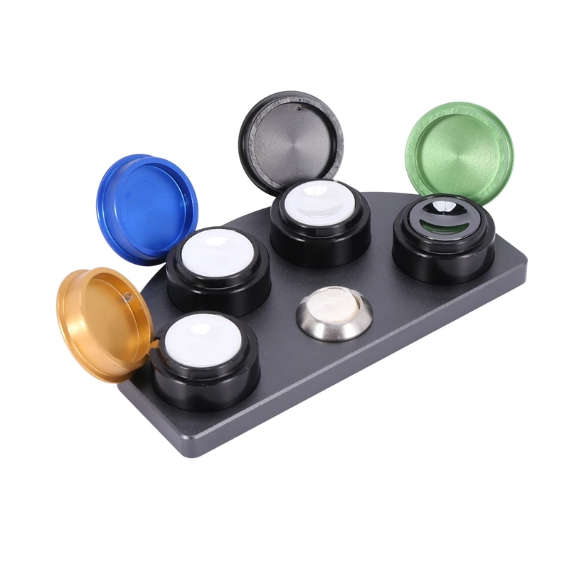 Watch Repair Tool -Cast Oil Cup Stand For Oils Watchmakers & Watch Repairs-4Holes
Watch Repair Tool -Cast Oil Cup Stand For Oils Watchmakers & Watch Repairs-4Holes