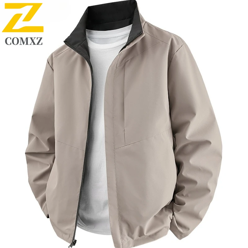2025 New Men's Casual Jacket Fashion Versatile Simple Style Double Sided Wearable Stand Up Collar Jacket Street Commuter Jacket
2025 New Men's Casual Jacket Fashion Versatile Simple Style Double Sided Wearable Stand Up Collar Jacket Street Commuter Jacket