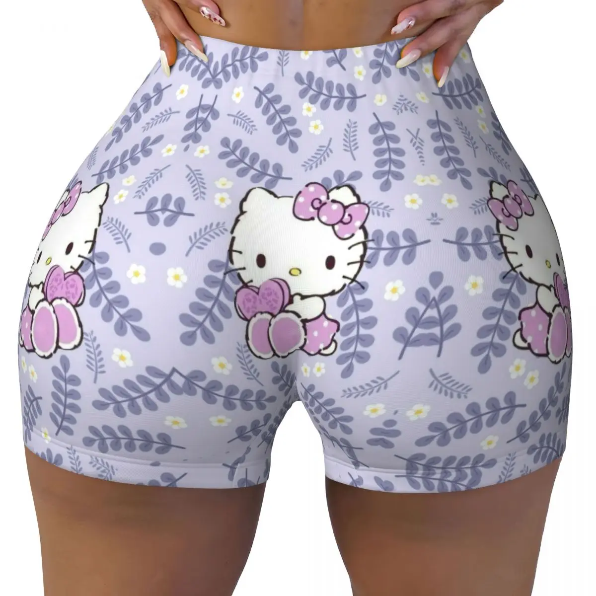 Индивидуальные байкерские шорты для бега Hello Kitty с милым котом, женские спортивные шорты для йоги в стиле аниме
Индивидуальные байкерские шорты для бега Hello Kitty с милым котом, женские спортивные шорты для йоги в стиле аниме