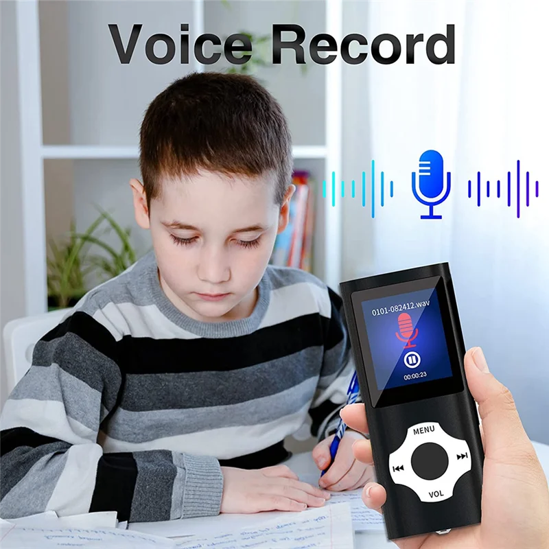 Надежный музыкальный плеер MP3 с Bluetooth 5.0, портативный музыкальный плеер Hi-Fi/видео/просмотр фото/плеер для электронных книг для детей (черный) - ABDQ
Надежный музыкальный плеер MP3 с Bluetooth 5.0, портативный музыкальный плеер Hi-Fi/видео/просмотр фото/плеер для электронных книг для детей (черный) - ABDQ