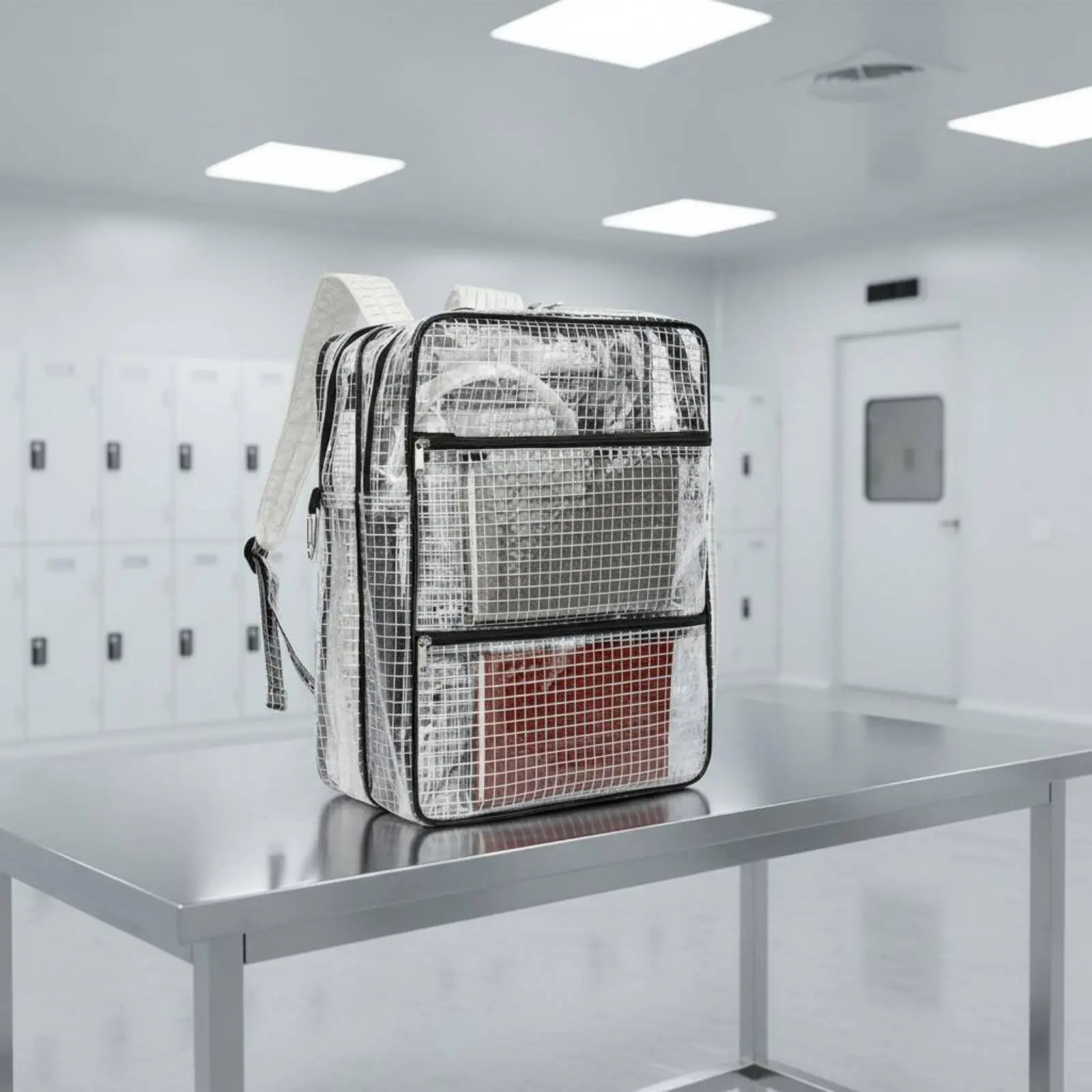 Clear Pvc Backpack Dustclear Transparent Tool Backpack Portable Carrier Zipper Closure Bag Wear-Resistant for Workshop
Clear Pvc Backpack Dustclear Transparent Tool Backpack Portable Carrier Zipper Closure Bag Wear-Resistant for Workshop