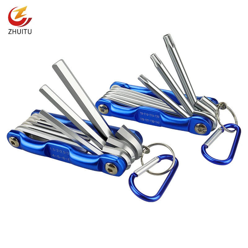 Multifunctional Folding Hex Wrench Hexagonal Screwdriver Hex Key Wrenches Allen Keys Hand Tool Portable Set
Multifunctional Folding Hex Wrench Hexagonal Screwdriver Hex Key Wrenches Allen Keys Hand Tool Portable Set
