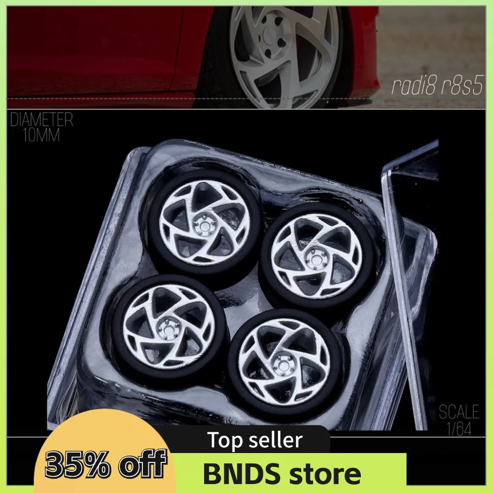 SpeedCG 1/64 Model Car Wheels Radi8 r8s5 Refitting Parts Diameter 10mm For Racing Vehicle Toys Luxury Parts Hotwheels Tomica
SpeedCG 1/64 Model Car Wheels Radi8 r8s5 Refitting Parts Diameter 10mm For Racing Vehicle Toys Luxury Parts Hotwheels Tomica