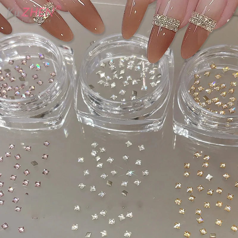 50 шт./упак. Блестящие белые циркониевые стразы для ногтей, миниатюрные квадратные камни, плоские стразы для нейл-арта, декор для ногтей
50 шт./упак. Блестящие белые циркониевые стразы для ногтей, миниатюрные квадратные камни, плоские стразы для нейл-арта, декор для ногтей