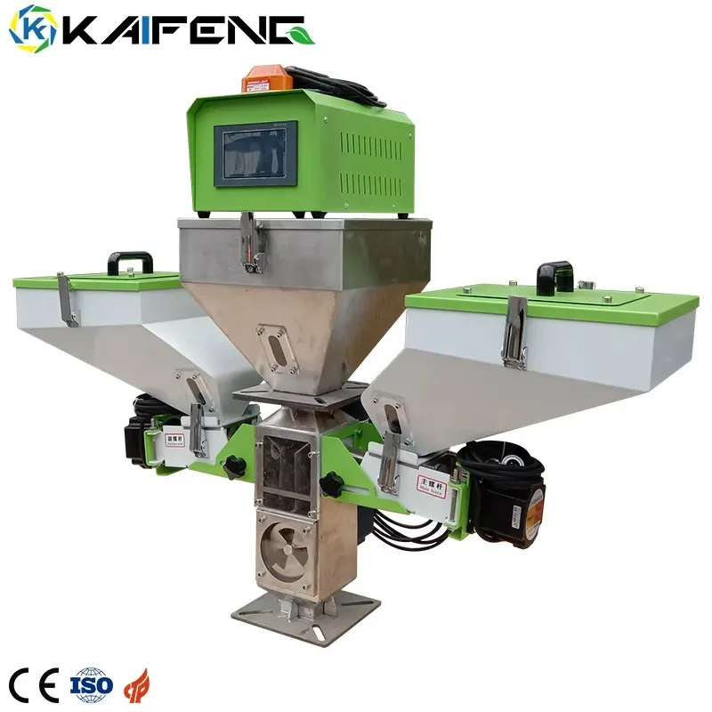 Automatic Stainless Steel Volumetric Doser Masterbatch for Injection Molding Machine with PLC Components Plastic Mixer
Automatic Stainless Steel Volumetric Doser Masterbatch for Injection Molding Machine with PLC Components Plastic Mixer