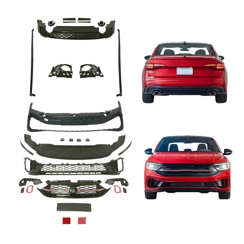 For 2022-2023 Jetta-GLI High Quality Plastic Body Kit Front & Rear Bumper Lip Upgrade Used Condition for Auto Replacement
For 2022-2023 Jetta-GLI High Quality Plastic Body Kit Front & Rear Bumper Lip Upgrade Used Condition for Auto Replacement