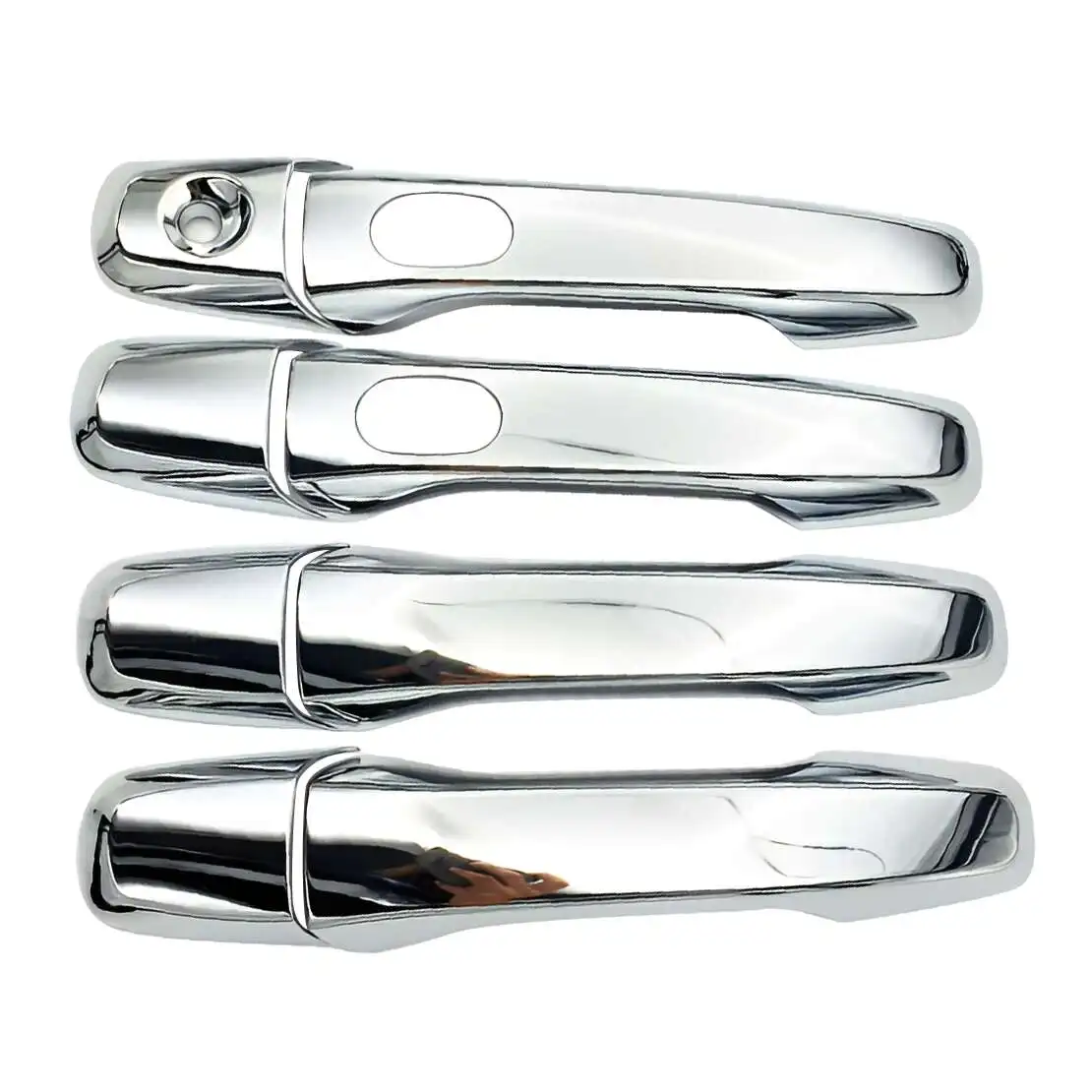 8Pcs Exterior Door Handle Covers Trims With 2 Smart Keyhole Fit for Ford Explorer Edge 2011 2012 2013 2014 2015 Silver ABS
8Pcs Exterior Door Handle Covers Trims With 2 Smart Keyhole Fit for Ford Explorer Edge 2011 2012 2013 2014 2015 Silver ABS
