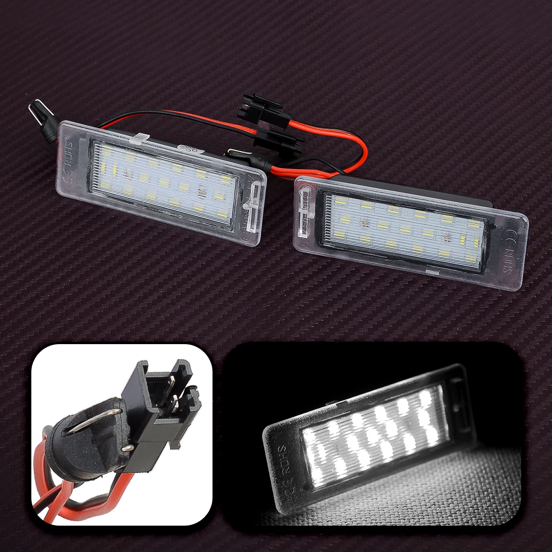 2 шт., лампа для подсветки номерного знака, 18SMD, подходит для Cadillac Chevrolet Buick 22854057 13502178 13502179 GM13502178 GM13502179 1224032
2 шт., лампа для подсветки номерного знака, 18SMD, подходит для Cadillac Chevrolet Buick 22854057 13502178 13502179 GM13502178 GM13502179 1224032