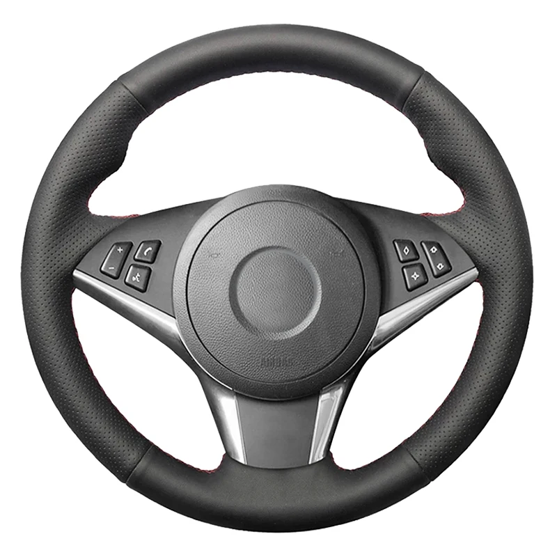 Черный чехол из натуральной кожи для BMW E60 E61 Touring 530d 545i 550i E63 Coupe E64 630i 645Ci 650i
Черный чехол из натуральной кожи для BMW E60 E61 Touring 530d 545i 550i E63 Coupe E64 630i 645Ci 650i