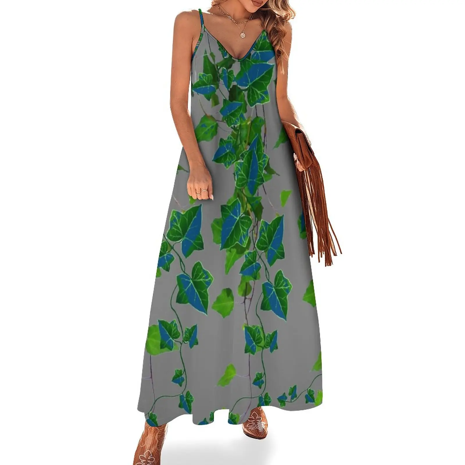 GARDEN ART BLUE-GREEN TRAILING IVY HOUSE PLANTS Sleeveless Dress Summer dresses for women prom dress
GARDEN ART BLUE-GREEN TRAILING IVY HOUSE PLANTS Sleeveless Dress Summer dresses for women prom dress