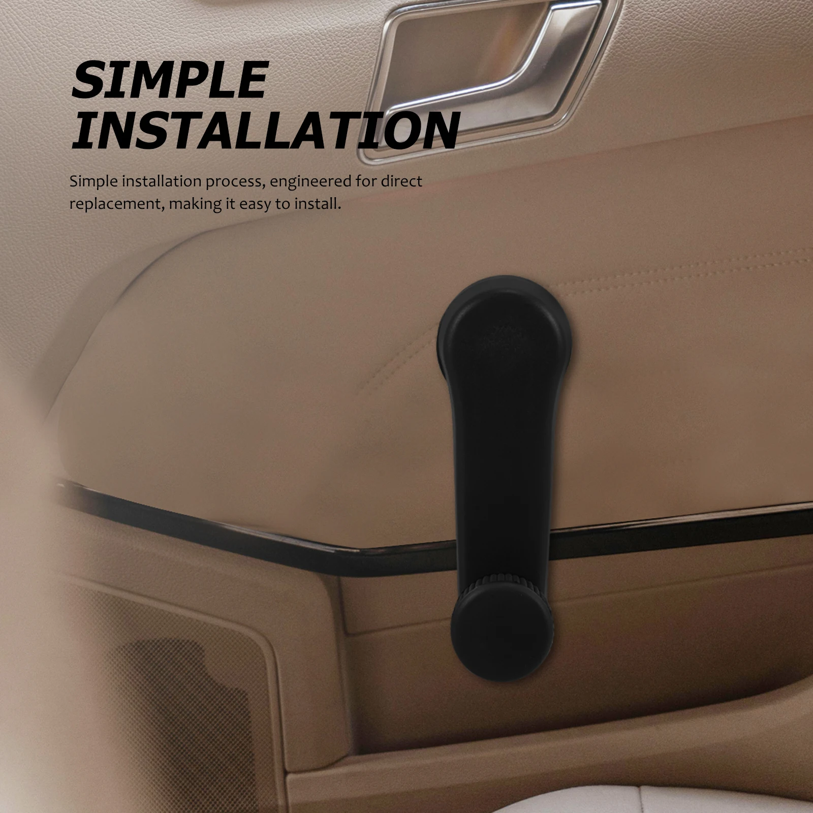 1 Pair Car Window Crank Handle ABS Material Smooth Surface Easy Installation Universal Auto Accessories Interior
1 Pair Car Window Crank Handle ABS Material Smooth Surface Easy Installation Universal Auto Accessories Interior