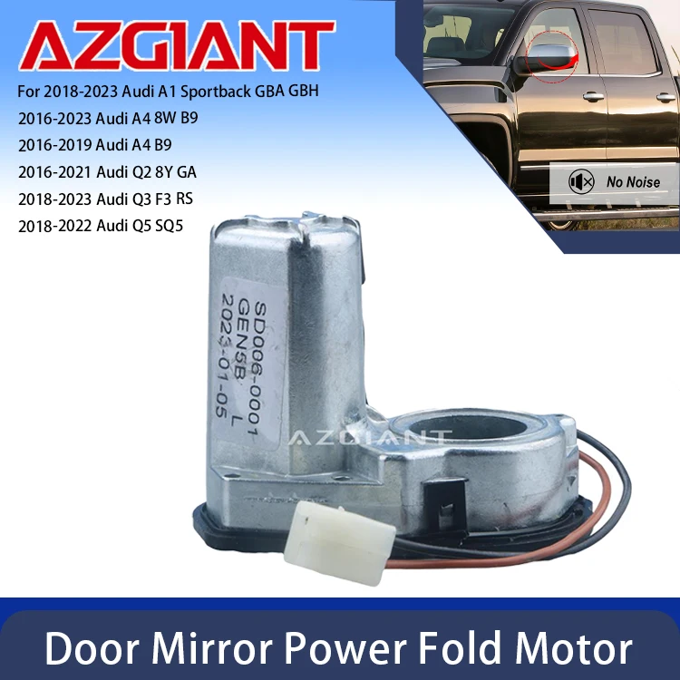 AZGIANT Car Door Mirror Power Fold Motor For Audi A1 A4 Q2 Q3 Q5 Reinforced Anti-pinch Protection Vehicle Body Parts
AZGIANT Car Door Mirror Power Fold Motor For Audi A1 A4 Q2 Q3 Q5 Reinforced Anti-pinch Protection Vehicle Body Parts