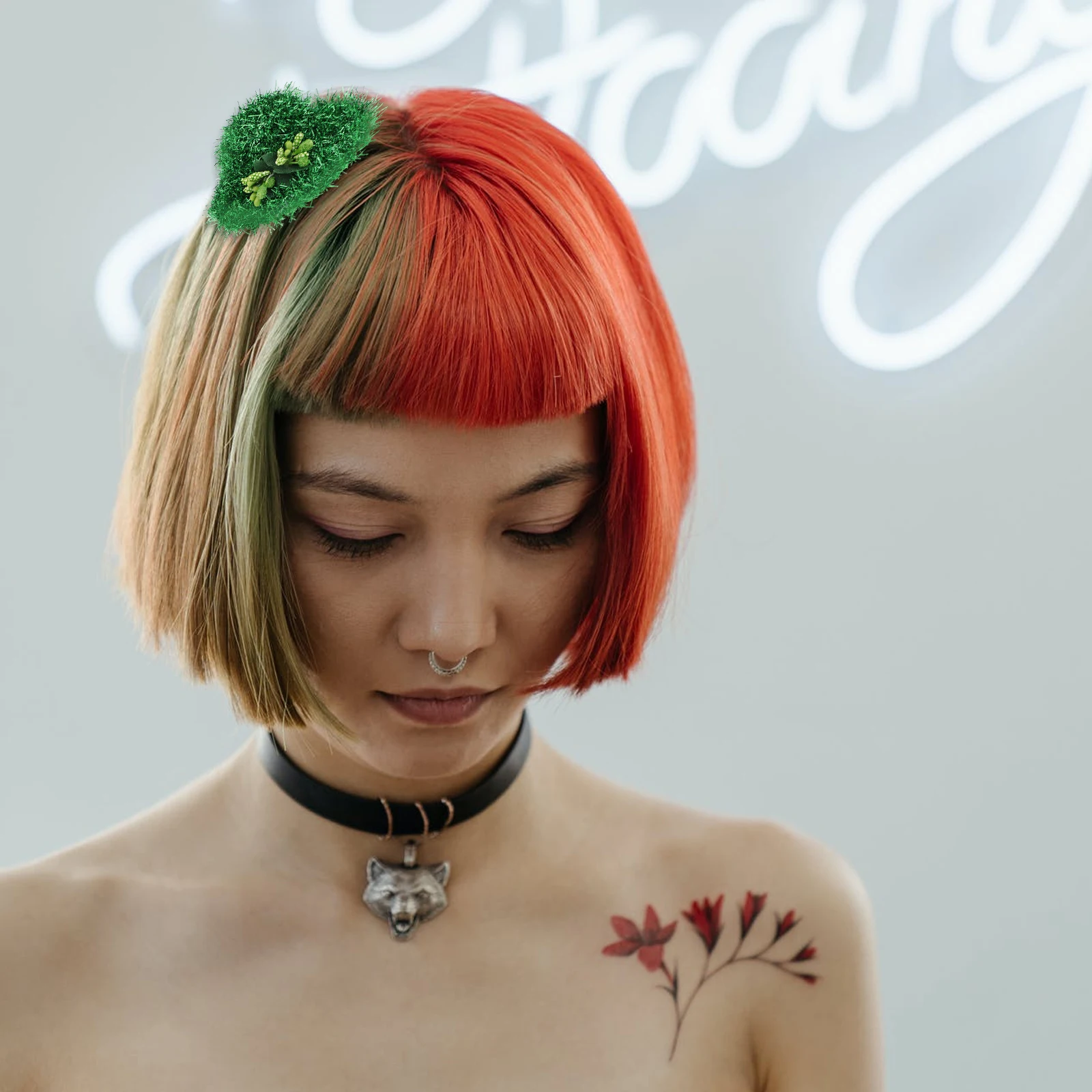 Green Top Hat Hairpin St Patrick Headwear Plastic Paper PET Party Costume Accessory Saint nament Safe Material 
Green Top Hat Hairpin St Patrick Headwear Plastic Paper PET Party Costume Accessory Saint nament Safe Material