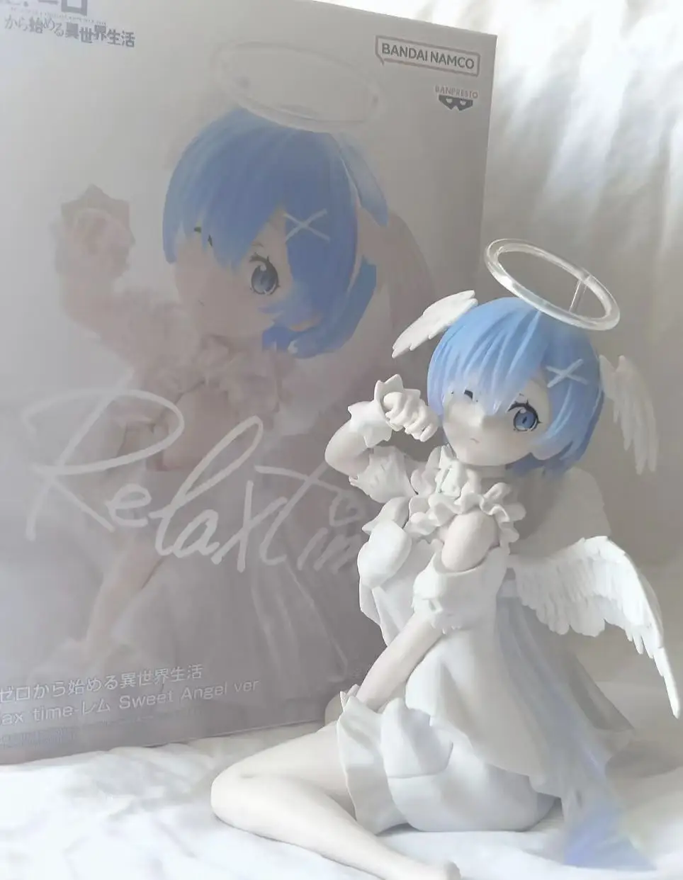 Bandai Genuine Banpresto Relax Time Re:Life In A Different World From Zero Rem Angel Ver. Anime Figure Model Ornament Birthday
Bandai Genuine Banpresto Relax Time Re:Life In A Different World From Zero Rem Angel Ver. Anime Figure Model Ornament Birthday