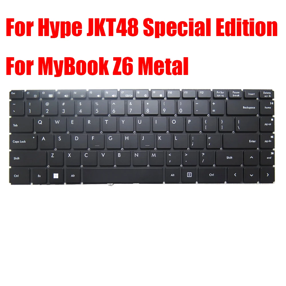 English US Laptop Keyboard For Axioo For Hype JKT48 Special Edition / For MyBook Z6 Metal Black With Backlit
English US Laptop Keyboard For Axioo For Hype JKT48 Special Edition / For MyBook Z6 Metal Black With Backlit