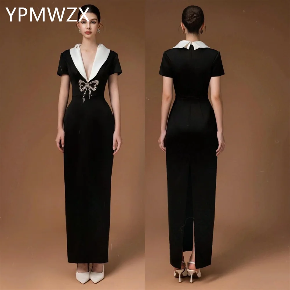 Customized Prom Gown Evening Women YPMWZX V-neck Column Floor Length Skirts Bespoke Occasion Dresses Party Formal Dress
Customized Prom Gown Evening Women YPMWZX V-neck Column Floor Length Skirts Bespoke Occasion Dresses Party Formal Dress