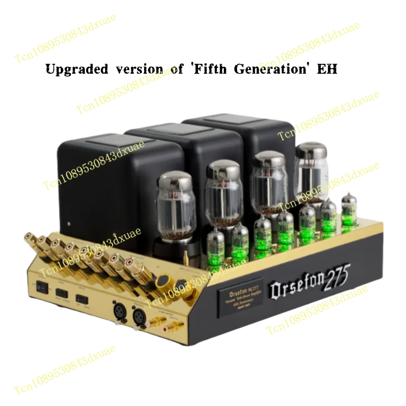 Clone Mclntosh MC275 Upgrade KT88*4 Tube Power Amplifier HiFi Push-pull Class AB 75W*2 Mono Mode Bridge Connection 150W*1
Clone Mclntosh MC275 Upgrade KT88*4 Tube Power Amplifier HiFi Push-pull Class AB 75W*2 Mono Mode Bridge Connection 150W*1