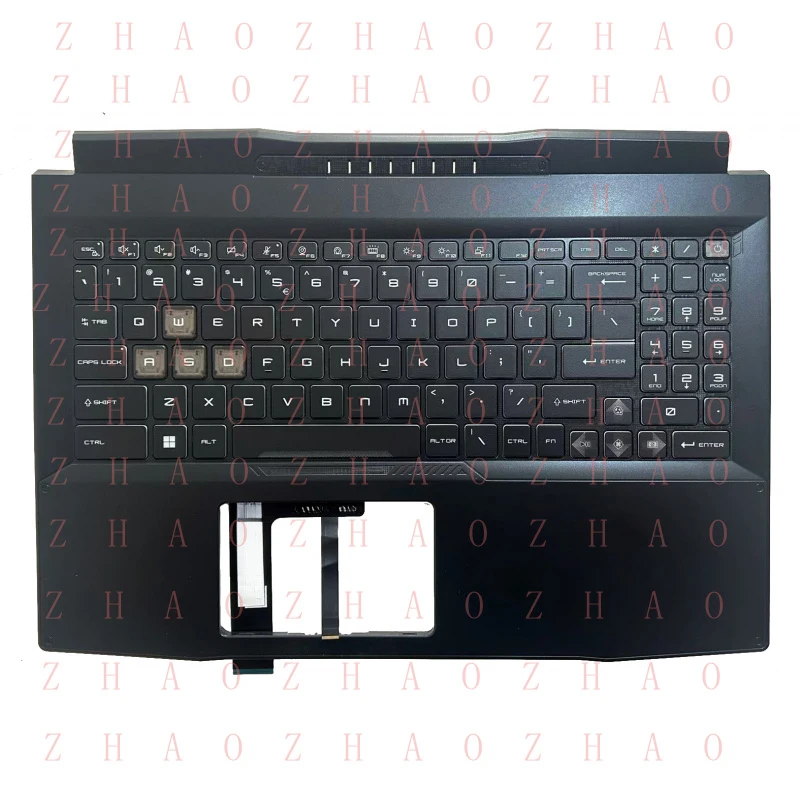 Новый верхний корпус (пальмрест) для MSI Katana 15 B2R MS-1585 с RGB-клавиатурой
Новый верхний корпус (пальмрест) для MSI Katana 15 B2R MS-1585 с RGB-клавиатурой