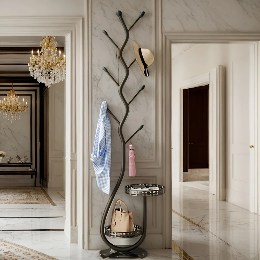 Metal Coat Rack Carbon Steel Coat Tree 8 Hooks Freestanding Coat Rack Space Saving Storage Shelf for Hats Coats Scarves Handbag
Metal Coat Rack Carbon Steel Coat Tree 8 Hooks Freestanding Coat Rack Space Saving Storage Shelf for Hats Coats Scarves Handbag