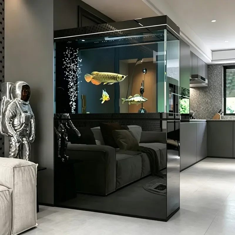 2026 New Concept Smart Rectangle Modern Fish Tank for Ultra Clear Glass Aquarium with Integrated Bottom Filter Cabinet
2026 New Concept Smart Rectangle Modern Fish Tank for Ultra Clear Glass Aquarium with Integrated Bottom Filter Cabinet