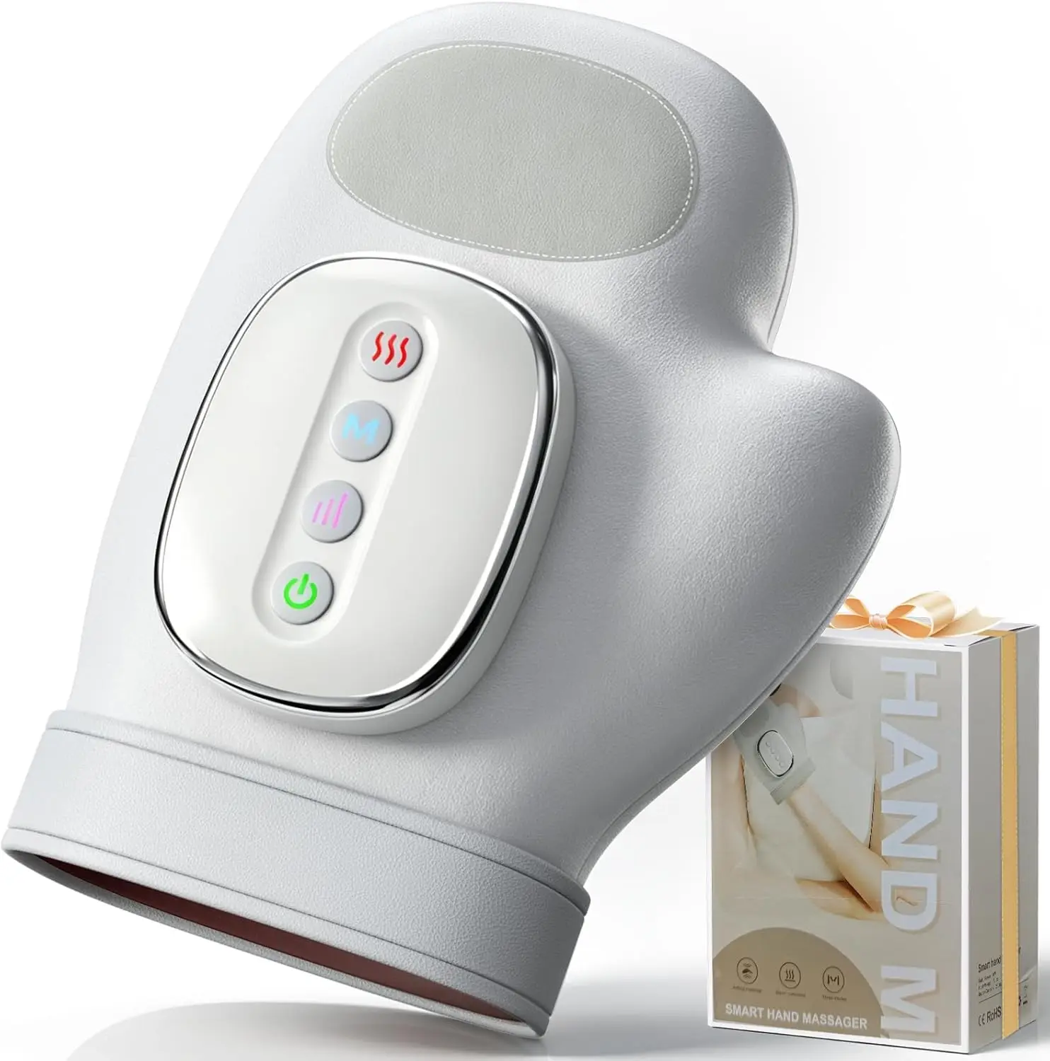 Hand Massager with Heat & Compression, 3 Modes, Cordless, for Arthritis & Carpal Tunnel
Hand Massager with Heat & Compression, 3 Modes, Cordless, for Arthritis & Carpal Tunnel
