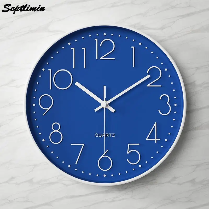 12 inch Large Wall Quartz Clock Simple Fashion Stereo Digital Big Mute Timepiece Living Room Bedroom Bathroom Clocks Home Decor
12 inch Large Wall Quartz Clock Simple Fashion Stereo Digital Big Mute Timepiece Living Room Bedroom Bathroom Clocks Home Decor