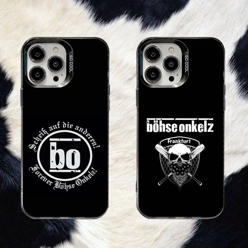 B-Bohse O-Onkelz Band Phone Case For iPhone 16,15,14,13,12,11,8,7,Pro,Max,Plus,Mini,XS,SE Anti Fall Black Matte Hard 
B-Bohse O-Onkelz Band Phone Case For iPhone 16,15,14,13,12,11,8,7,Pro,Max,Plus,Mini,XS,SE Anti Fall Black Matte Hard