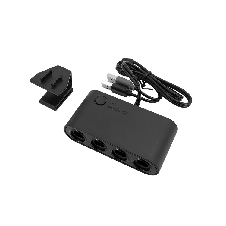 Конвертер 3-в-1 для GC/Wii U/ПК/Switch: Бокс для конвертации NGC, кронштейн для контроллера GC на Switch
Конвертер 3-в-1 для GC/Wii U/ПК/Switch: Бокс для конвертации NGC, кронштейн для контроллера GC на Switch