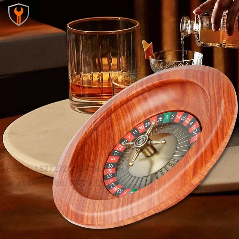 Russian Roulette 12 Inch Drinking Toy Event Lucky Draw Lucky Wheel Entertainment Game Props Russian Wheel Wooden
Russian Roulette 12 Inch Drinking Toy Event Lucky Draw Lucky Wheel Entertainment Game Props Russian Wheel Wooden