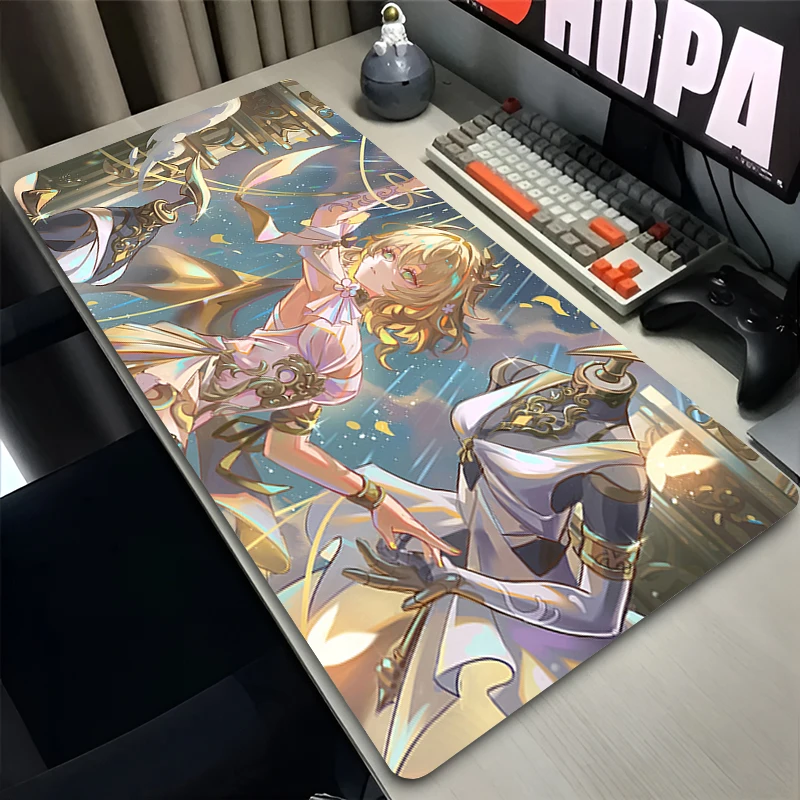 Mouse Pad Laptop Anime Extended Desktop Mat Computer Gamer Mousepad PC Gaming Accessories Honkai Star Rail Aglaea Keyboard Pad
Mouse Pad Laptop Anime Extended Desktop Mat Computer Gamer Mousepad PC Gaming Accessories Honkai Star Rail Aglaea Keyboard Pad