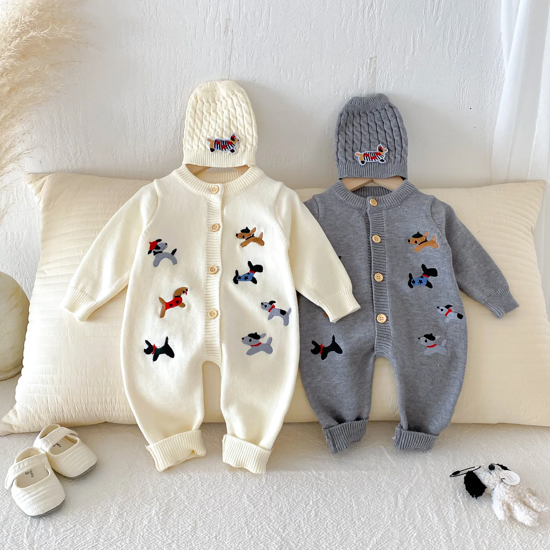 Baby Knitted Jumpsuit 2025 Autumn Hot Fashion Baby Boy's Knitted One Piece Clothes Super Cute Knitting Rompers Clothes
Baby Knitted Jumpsuit 2025 Autumn Hot Fashion Baby Boy's Knitted One Piece Clothes Super Cute Knitting Rompers Clothes