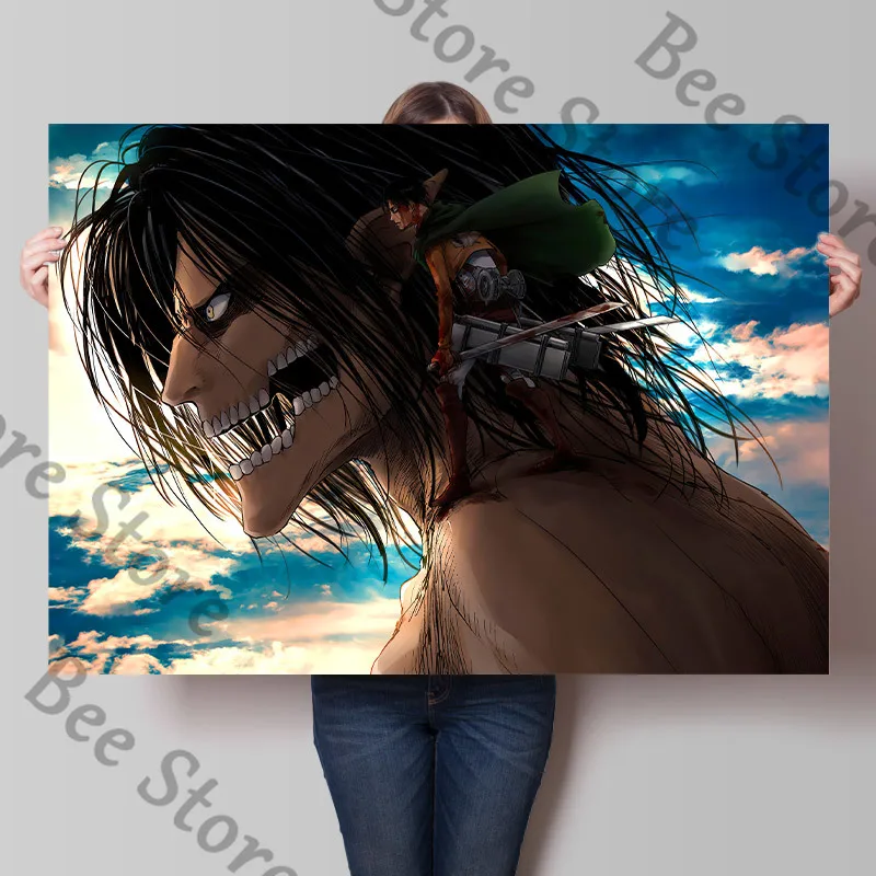 Anime Attack On Titan ambitus dormitory bedroom wall poster design canvas high definition good quality Mural birthday gift
Anime Attack On Titan ambitus dormitory bedroom wall poster design canvas high definition good quality Mural birthday gift