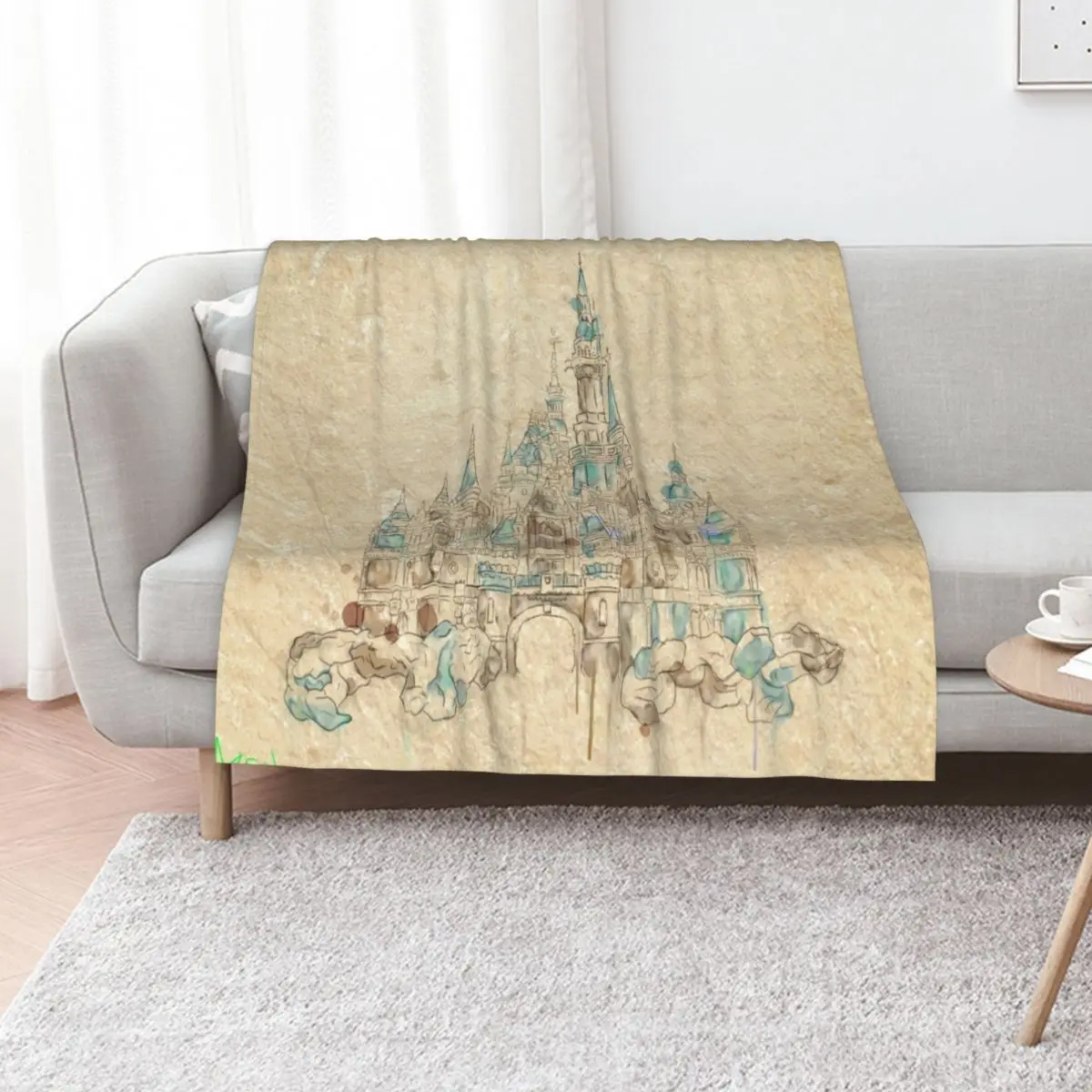 Enchanted Storybook Castle Throw Blanket Picnic Multi-Purpose Bed linens Flannels Blankets
Enchanted Storybook Castle Throw Blanket Picnic Multi-Purpose Bed linens Flannels Blankets