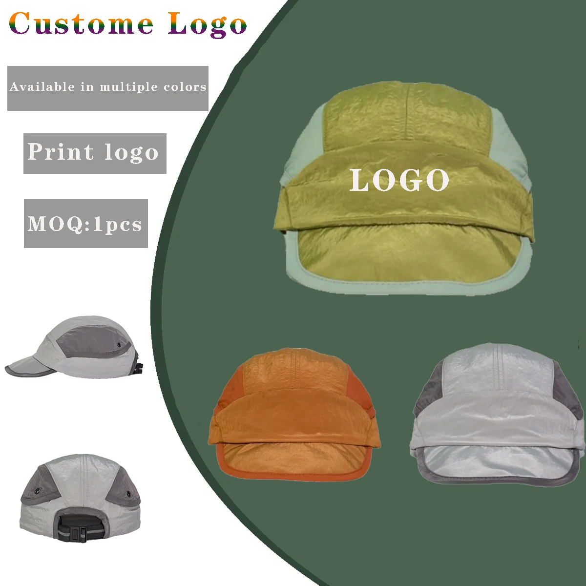 Customized Logo Breathable Quick-drying Baseball Cap Outdoor Unisex Sunshade Foldable Soft Brim Five-panel Running Sports Hat
Customized Logo Breathable Quick-drying Baseball Cap Outdoor Unisex Sunshade Foldable Soft Brim Five-panel Running Sports Hat