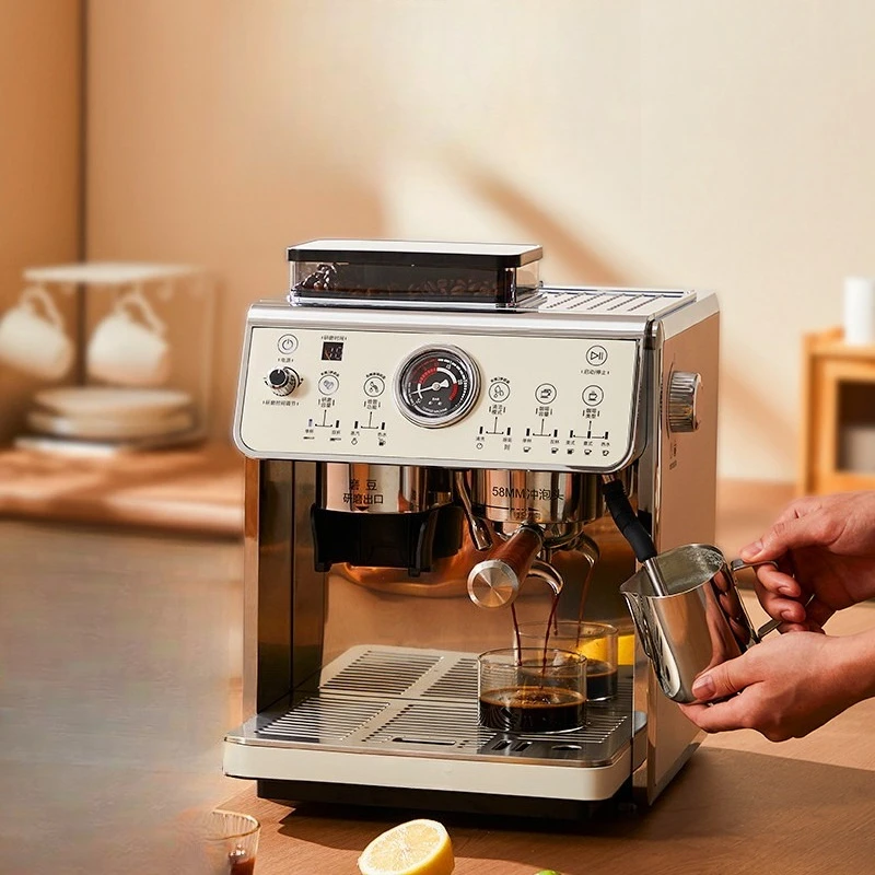 Euro 110V Volt Grinding Integrated Espresso Machine Household Full Semi-automatic
Euro 110V Volt Grinding Integrated Espresso Machine Household Full Semi-automatic