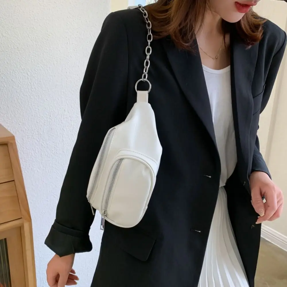 Fanny Packs PU Chest Bag Solid Color Korean Style Women Chest Crossbody Bag Large Capcity PU Leather Crossbody Waist Pack Travel
Fanny Packs PU Chest Bag Solid Color Korean Style Women Chest Crossbody Bag Large Capcity PU Leather Crossbody Waist Pack Travel