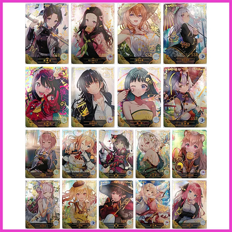 Аниме История богини Редкая игра SSR Коллекционные карты Kochou Shinobu Nezuko Hoto Kokoa Mejiro McQueen Игрушки для мальчиков Подарок на день рождения
Аниме История богини Редкая игра SSR Коллекционные карты Kochou Shinobu Nezuko Hoto Kokoa Mejiro McQueen Игрушки для мальчиков Подарок на день рождения