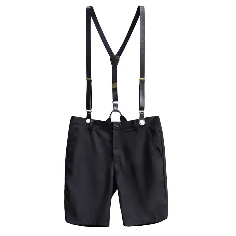 Повседневные брюки унисекс в британском стиле, летние однотонные брюки с поясом, пятиштанинки, молодежные брюки на лямках для жениха
Повседневные брюки унисекс в британском стиле, летние однотонные брюки с поясом, пятиштанинки, молодежные брюки на лямках для жениха