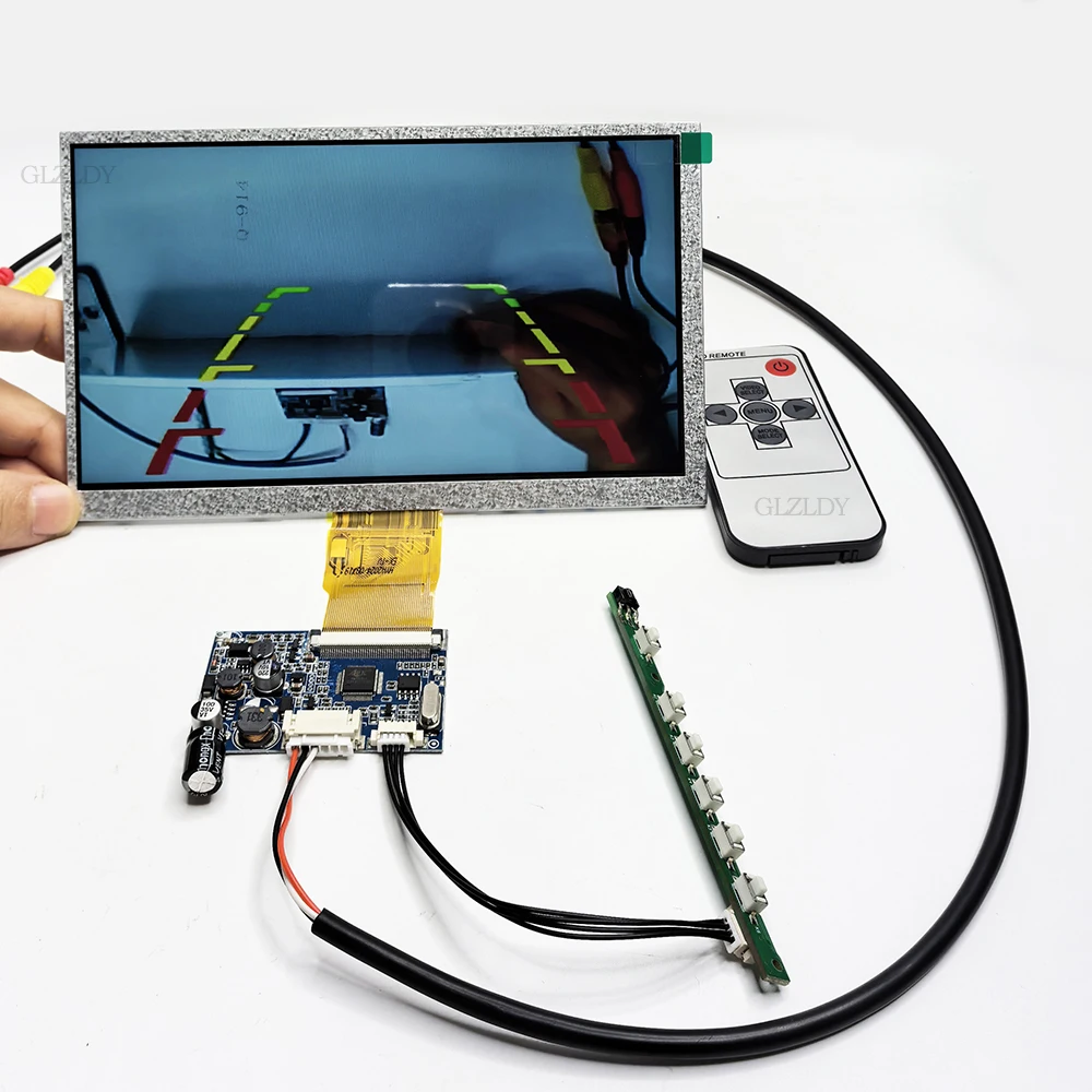 7 inch 1024x600 TFT LCD Display module Board kit NTSC/PAL screen display CVBS AV for Industrial doorbell Car Display rotate flip
7 inch 1024x600 TFT LCD Display module Board kit NTSC/PAL screen display CVBS AV for Industrial doorbell Car Display rotate flip