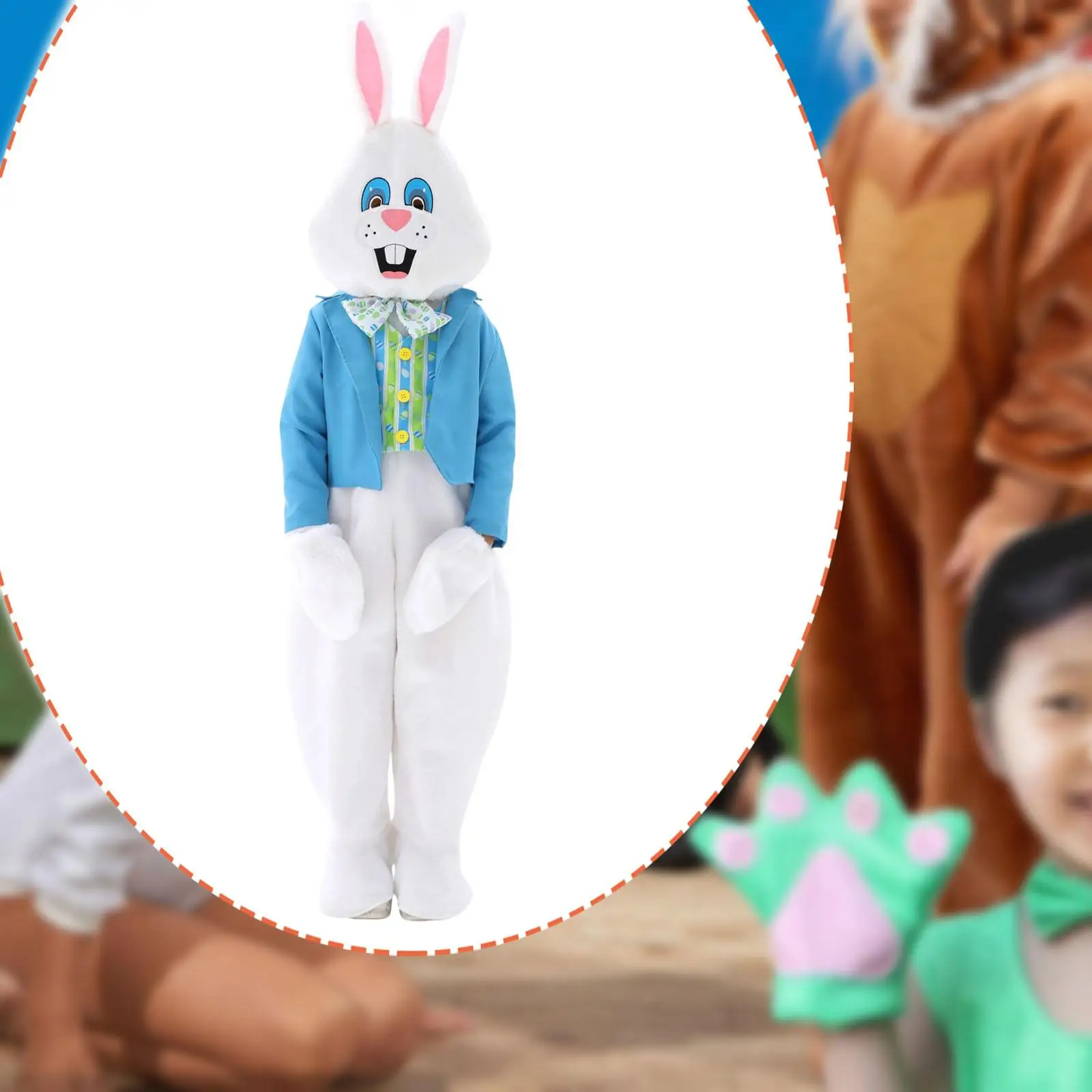 Children Easter Bunny Costume Fancy Dress Full Body Rabbit Doll Costume Easter Bunny Costume Easter Costume for Girls Boys Party
Children Easter Bunny Costume Fancy Dress Full Body Rabbit Doll Costume Easter Bunny Costume Easter Costume for Girls Boys Party