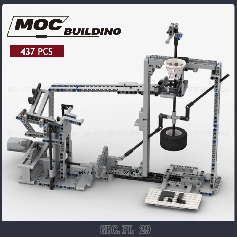 MOC Building Blocks GBC Module Sports Ball Series Model Motor Machine Toys DIY Technology Bricks Collection Xmas Gifts By PHIL.L
MOC Building Blocks GBC Module Sports Ball Series Model Motor Machine Toys DIY Technology Bricks Collection Xmas Gifts By PHIL.L