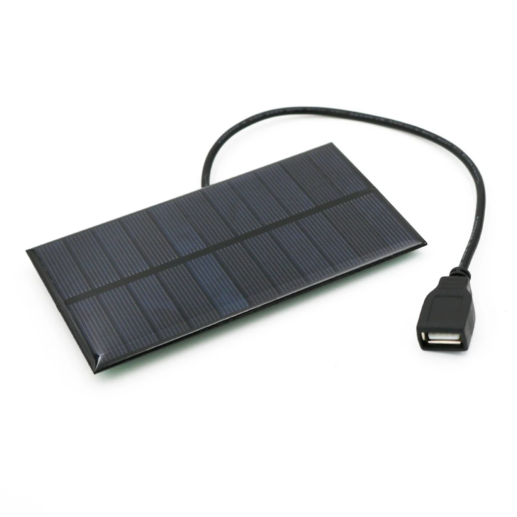 5.5V 300mA 1 65W Solar Panel Power Bank USB Mobile Phone Charger Portable Charging Board Device Outdoor Hiking
5.5V 300mA 1 65W Solar Panel Power Bank USB Mobile Phone Charger Portable Charging Board Device Outdoor Hiking