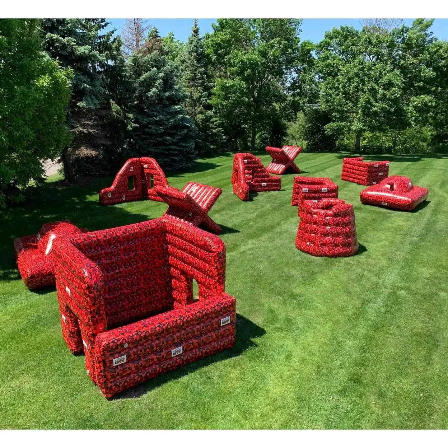 Inflatable Bunker Camouflage Paintball Bunker Interactive Inflatable Obstacle Air Inflatable Bunkers for CS Shooting Sports
Inflatable Bunker Camouflage Paintball Bunker Interactive Inflatable Obstacle Air Inflatable Bunkers for CS Shooting Sports