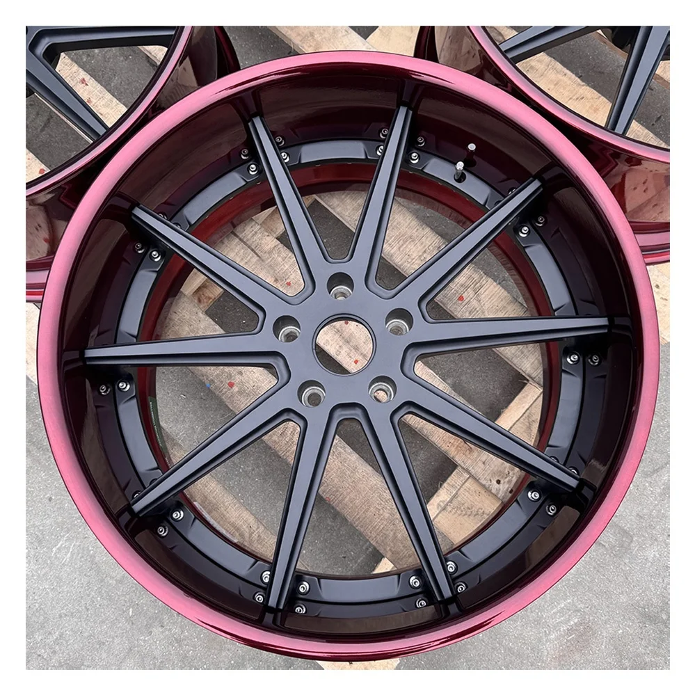 Forged Passenger Car Wheels 19 20 21 22 24 Inch 6061-T6 Alloy Racing Car Wheel Custom 5x112 5x114.3 2 Piece Wheel Rims
Forged Passenger Car Wheels 19 20 21 22 24 Inch 6061-T6 Alloy Racing Car Wheel Custom 5x112 5x114.3 2 Piece Wheel Rims
