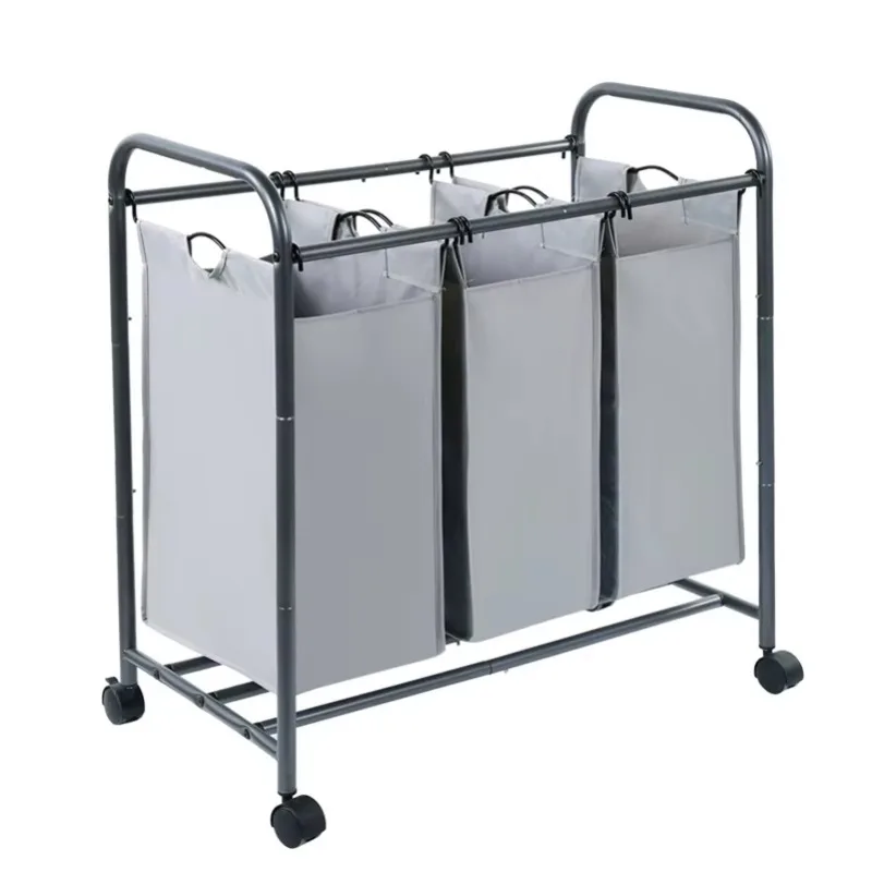 Multi-functional 3 Compartments Laundry Basket Organizer Storage Rolling Sorter
Multi-functional 3 Compartments Laundry Basket Organizer Storage Rolling Sorter