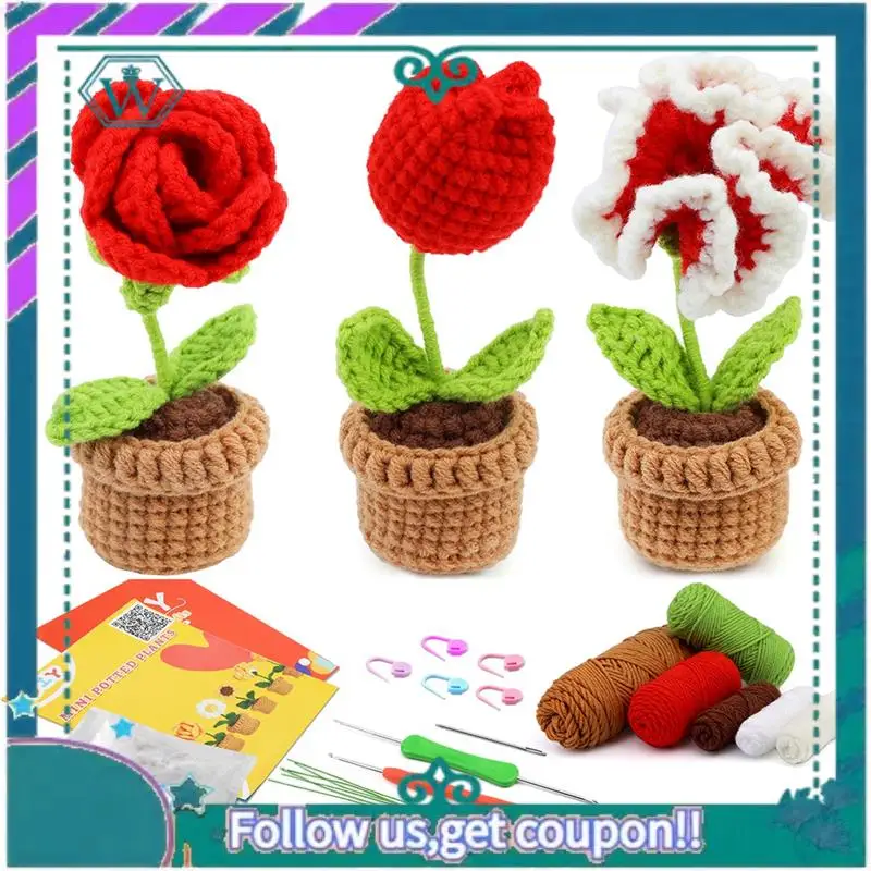 A09P Safflower Lants Crochet Kit With Knitting Yarn Needles Plush Easy(3-In-1 Set)
A09P Safflower Lants Crochet Kit With Knitting Yarn Needles Plush Easy(3-In-1 Set)