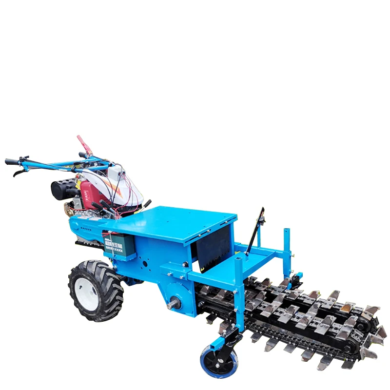 Walk-behind Chain Trencher Small Agricultural Deep Trench Trenching Tool Custom Double Chain Ditching Machine 600mm Depth
Walk-behind Chain Trencher Small Agricultural Deep Trench Trenching Tool Custom Double Chain Ditching Machine 600mm Depth